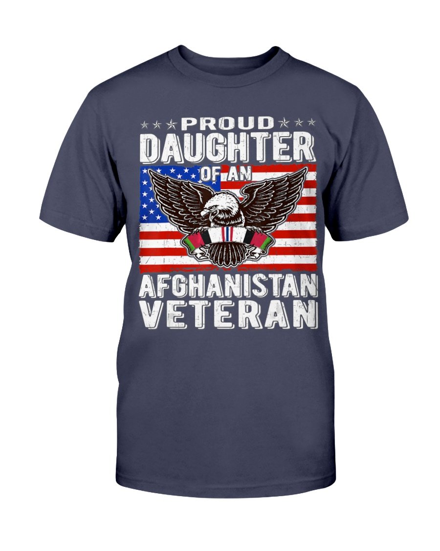 Proud Daughter Of An Afghanistan Veteran Patriotic Military T-Shirt 1&nbsp;