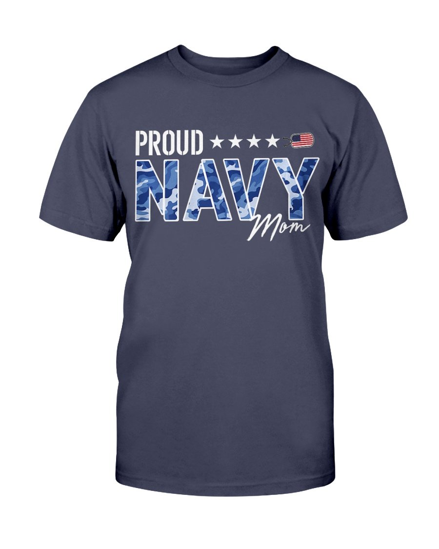 Proud Navy Mother For Moms Of Sailors And Veterans T-Shirt 1&nbsp;