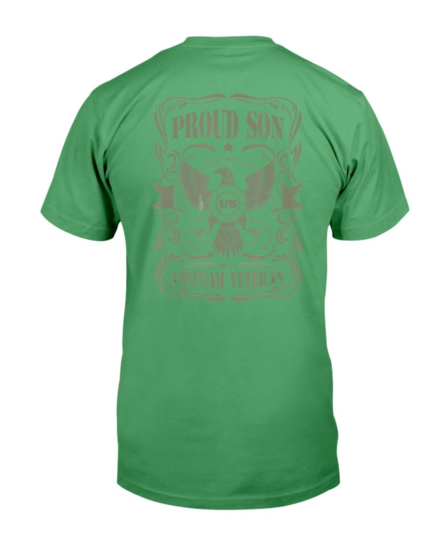 Proud Son Of A Vietnam Veteran T-Shirt 2 » Cool Gifts for You - Mfamilygift Proud Son Of A Vietnam Veteran T-Shirt 2