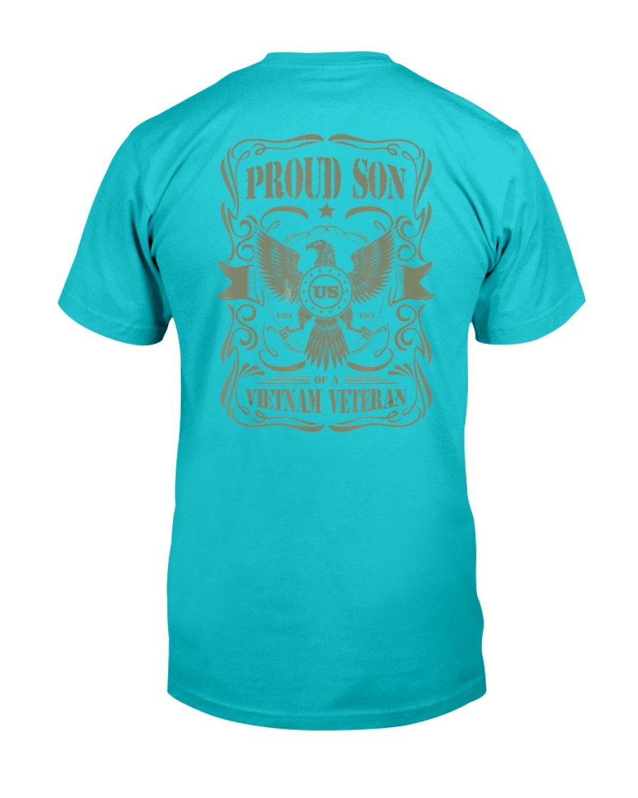 Proud Son Of A Vietnam Veteran T-Shirt 5 » Cool Gifts for You - Mfamilygift Proud Son Of A Vietnam Veteran T-Shirt 5