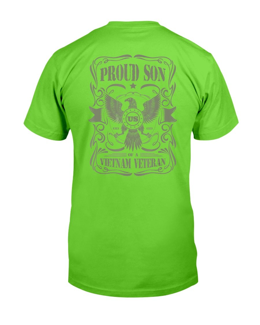 Proud Son Of A Vietnam Veteran T-Shirt 6 » Cool Gifts for You - Mfamilygift Proud Son Of A Vietnam Veteran T-Shirt 6