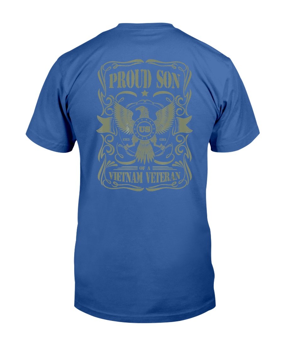 Proud Son Of A Vietnam Veteran T-Shirt 10 » Cool Gifts for You - Mfamilygift Proud Son Of A Vietnam Veteran T-Shirt 10