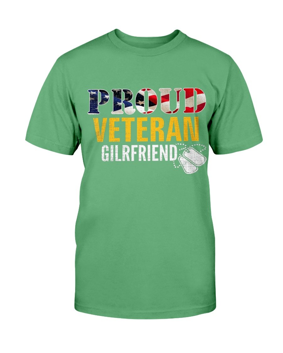 Proud Veteran Girlfriend With American Flag Military T-Shirt 9 » Cool Gifts for You - Mfamilygift Proud Veteran Girlfriend With American Flag Military T-Shirt 9
