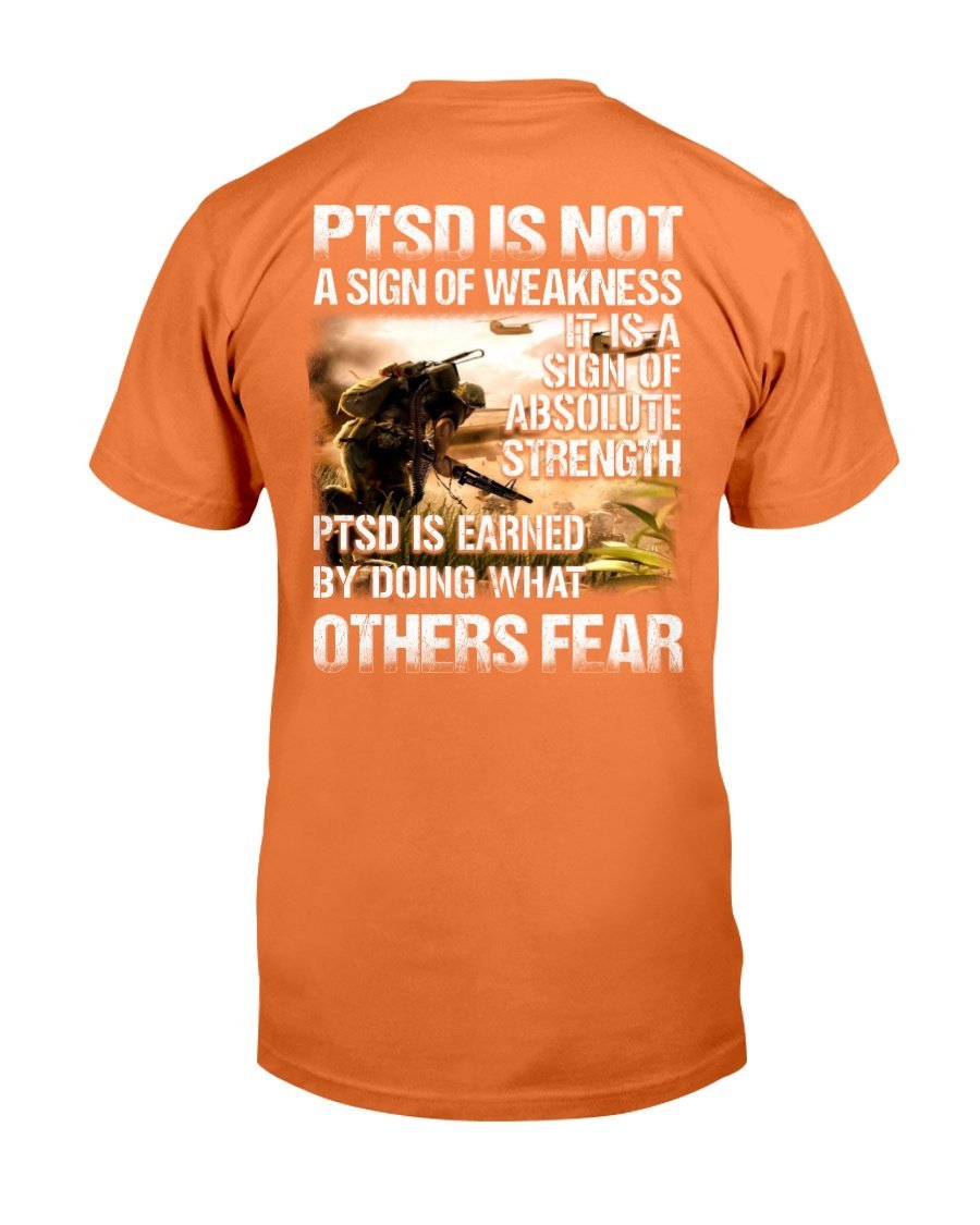 PTSD Is Not A Sign Of Weakness It Is A Sign Of Absolute Strength T-Shirt 5 » Cool Gifts for You - Mfamilygift PTSD Is Not A Sign Of Weakness It Is A Sign Of Absolute Strength T-Shirt 5