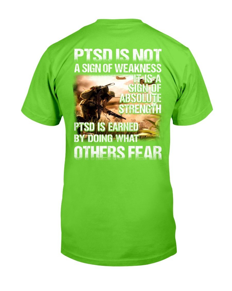 PTSD Is Not A Sign Of Weakness It Is A Sign Of Absolute Strength T-Shirt 8 » Cool Gifts for You - Mfamilygift PTSD Is Not A Sign Of Weakness It Is A Sign Of Absolute Strength T-Shirt 8
