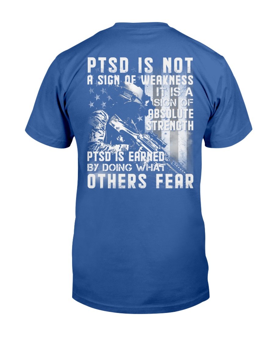 Veterans Shirt - PTSD Is Not A Sign Of Weakness T-Shirt, Gift For Veteran 3 » Cool Gifts for You - Mfamilygift Veterans Shirt - PTSD Is Not A Sign Of Weakness T-Shirt, Gift For Veteran 3