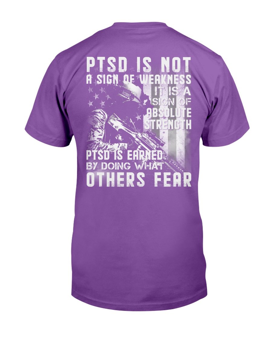Veterans Shirt - PTSD Is Not A Sign Of Weakness T-Shirt, Gift For Veteran 5 » Cool Gifts for You - Mfamilygift Veterans Shirt - PTSD Is Not A Sign Of Weakness T-Shirt, Gift For Veteran 5