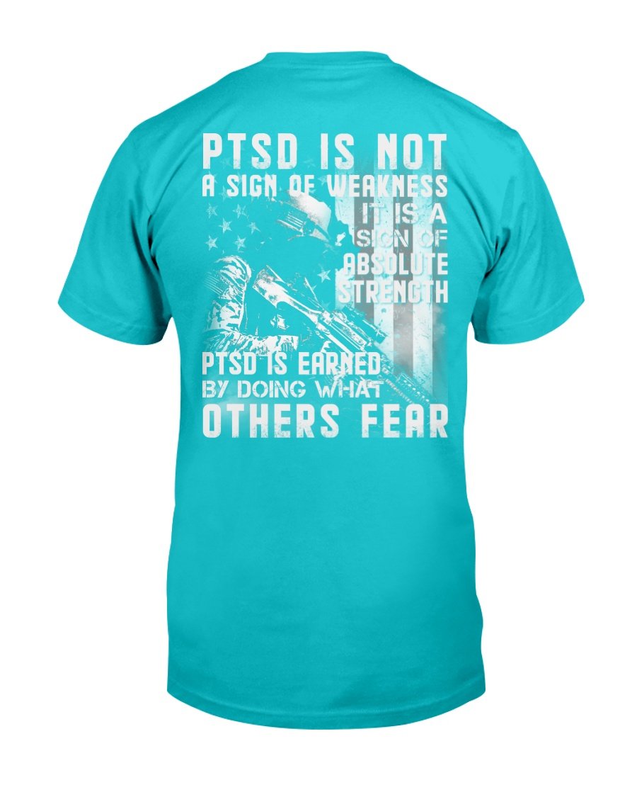 Veterans Shirt - PTSD Is Not A Sign Of Weakness T-Shirt, Gift For Veteran 6 » Cool Gifts for You - Mfamilygift Veterans Shirt - PTSD Is Not A Sign Of Weakness T-Shirt, Gift For Veteran 6