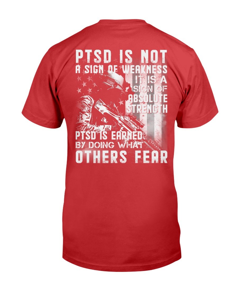 Veterans Shirt - PTSD Is Not A Sign Of Weakness T-Shirt, Gift For Veteran 7 » Cool Gifts for You - Mfamilygift Veterans Shirt - PTSD Is Not A Sign Of Weakness T-Shirt, Gift For Veteran 7