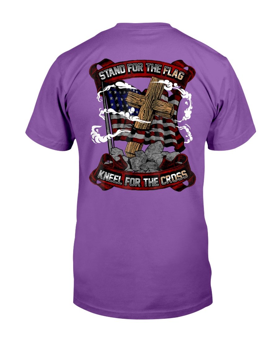 Stand For The Flag Kneel For The Cross, Veteran Day T-Shirt 3 » Cool Gifts for You - Mfamilygift Stand For The Flag Kneel For The Cross, Veteran Day T-Shirt 3