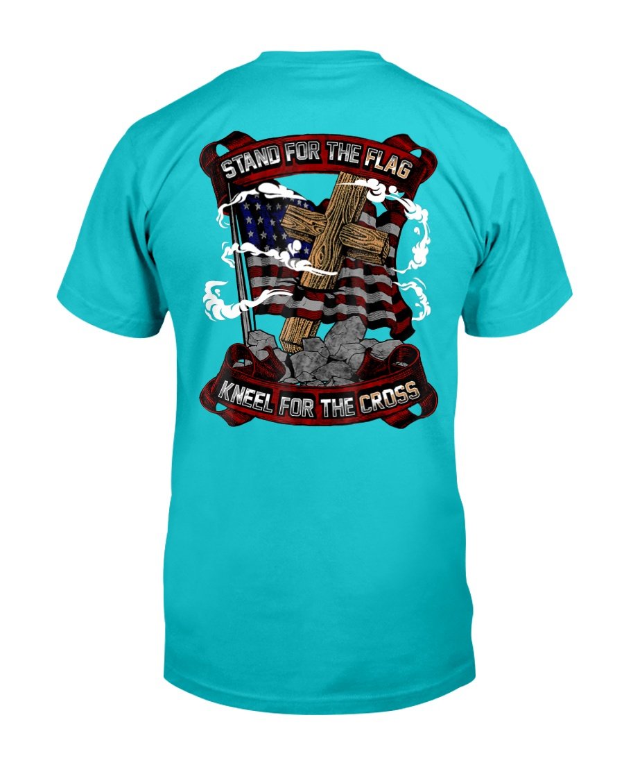 Stand For The Flag Kneel For The Cross, Veteran Day T-Shirt 4 » Cool Gifts for You - Mfamilygift Stand For The Flag Kneel For The Cross, Veteran Day T-Shirt 4