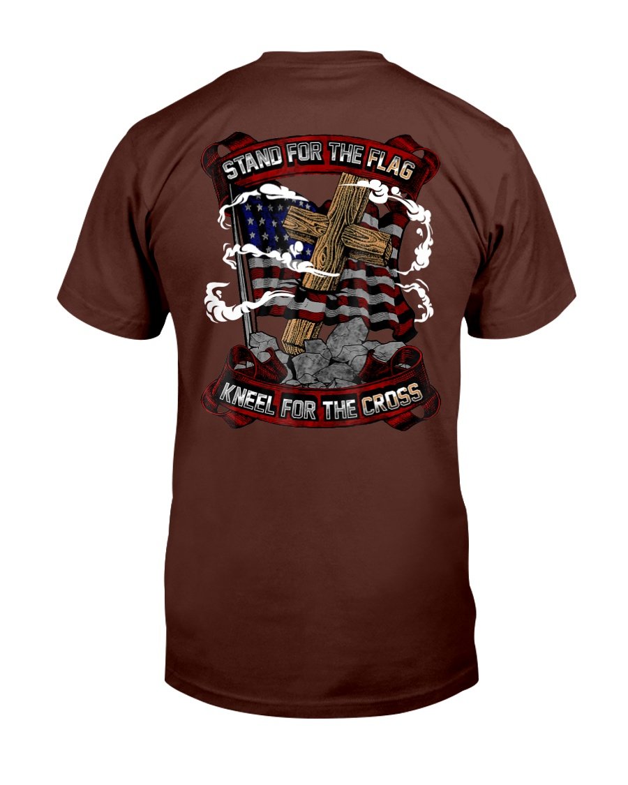 Stand For The Flag Kneel For The Cross, Veteran Day T-Shirt 6 » Cool Gifts for You - Mfamilygift Stand For The Flag Kneel For The Cross, Veteran Day T-Shirt 6