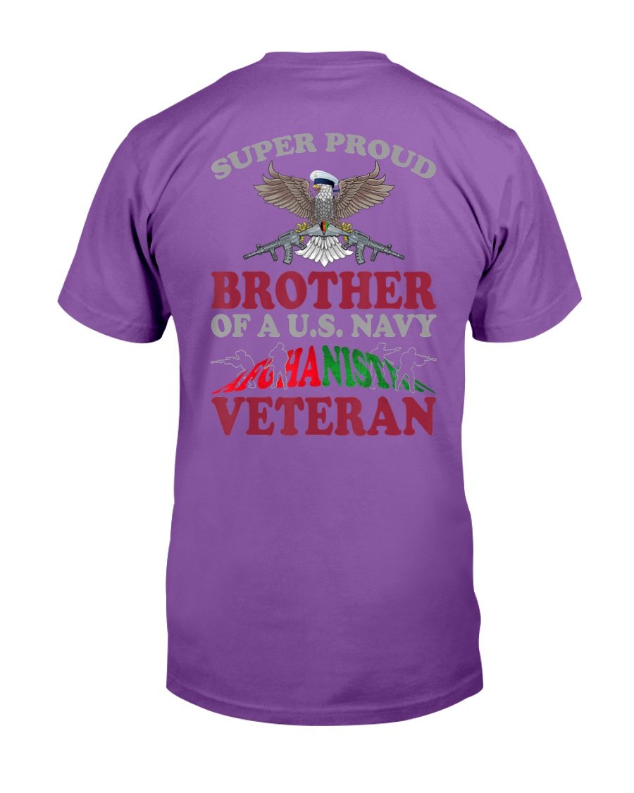 Super Proud Brother Of Us Navy Afghanistan Veteran T-Shirt 2 » Cool Gifts for You - Mfamilygift Super Proud Brother Of Us Navy Afghanistan Veteran T-Shirt 2