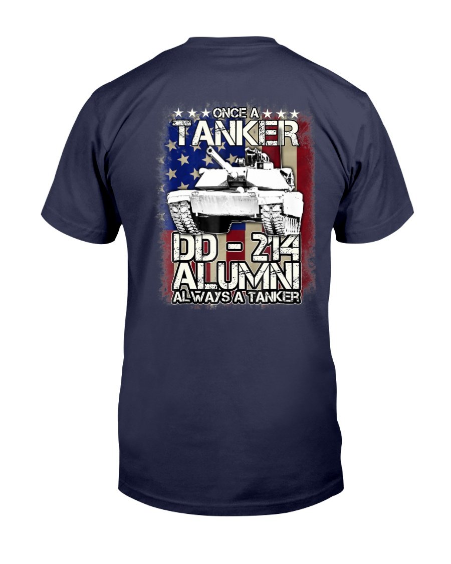 Tanker Shirt DD-214 Alumni Veteran Tanker T-Shirt 1&nbsp;