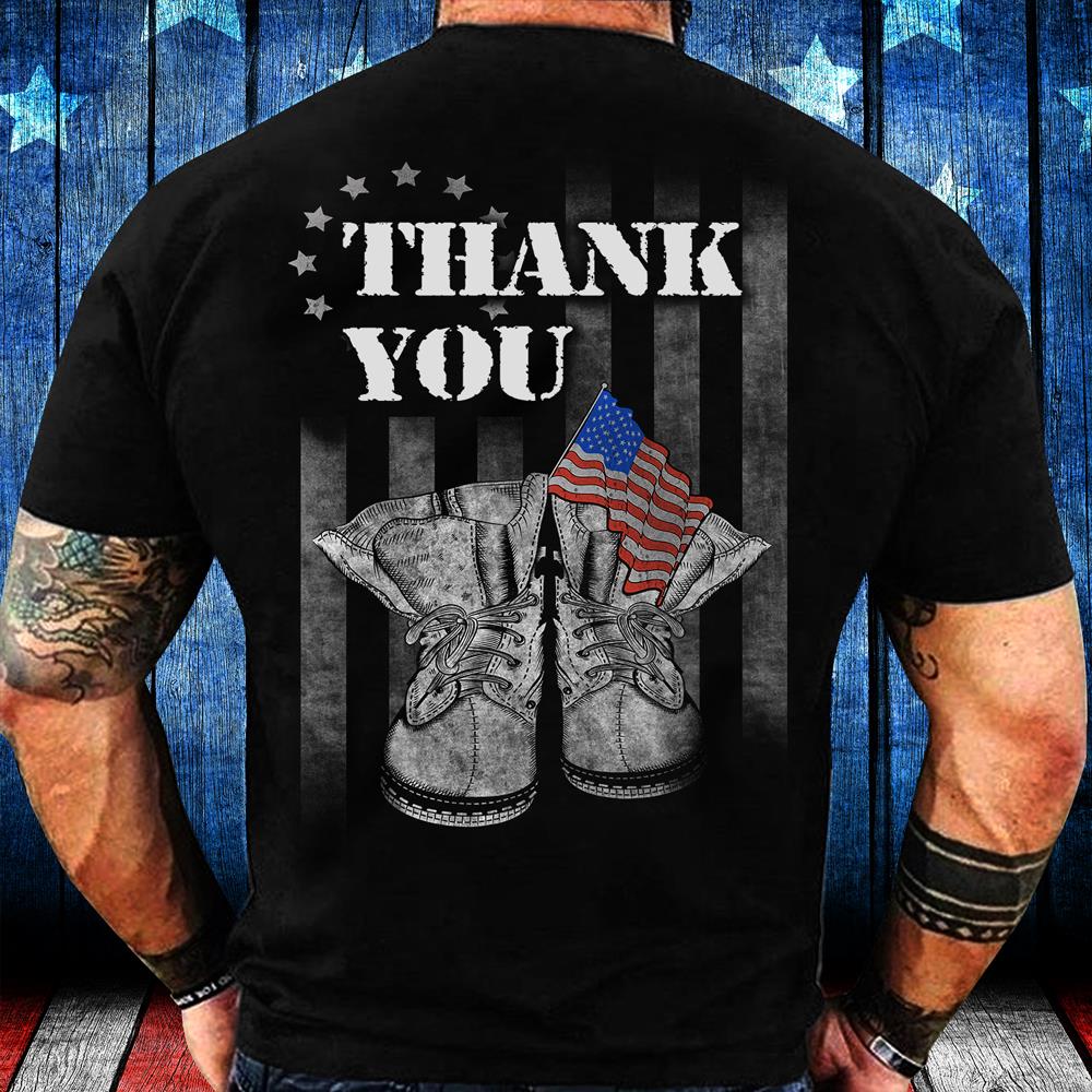 Thank You, Gift For Veteran T-Shirt