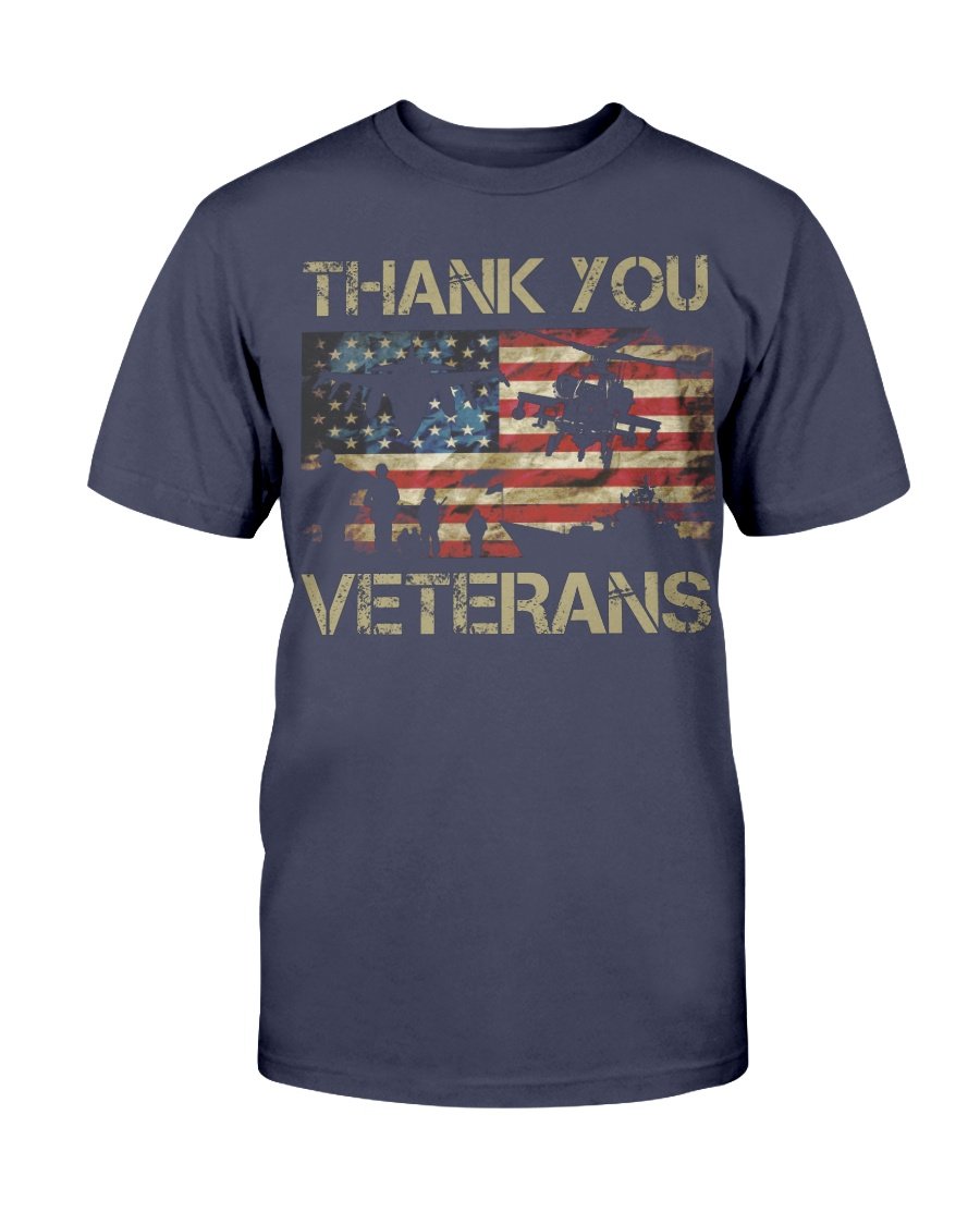 Veterans Shirt Thank You Veteran T-Shirt 1&nbsp;