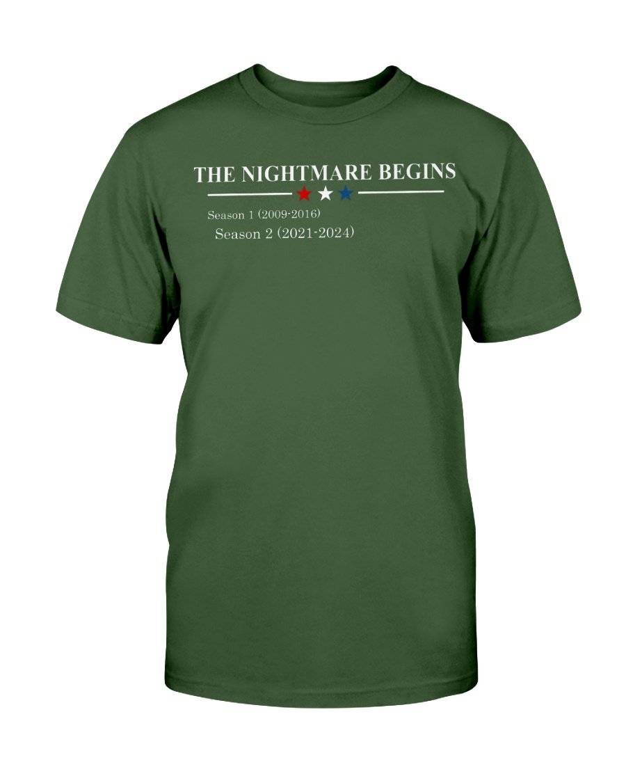 The Nightmare Begins T-Shirt 7 » Cool Gifts for You - Mfamilygift The Nightmare Begins T-Shirt 7