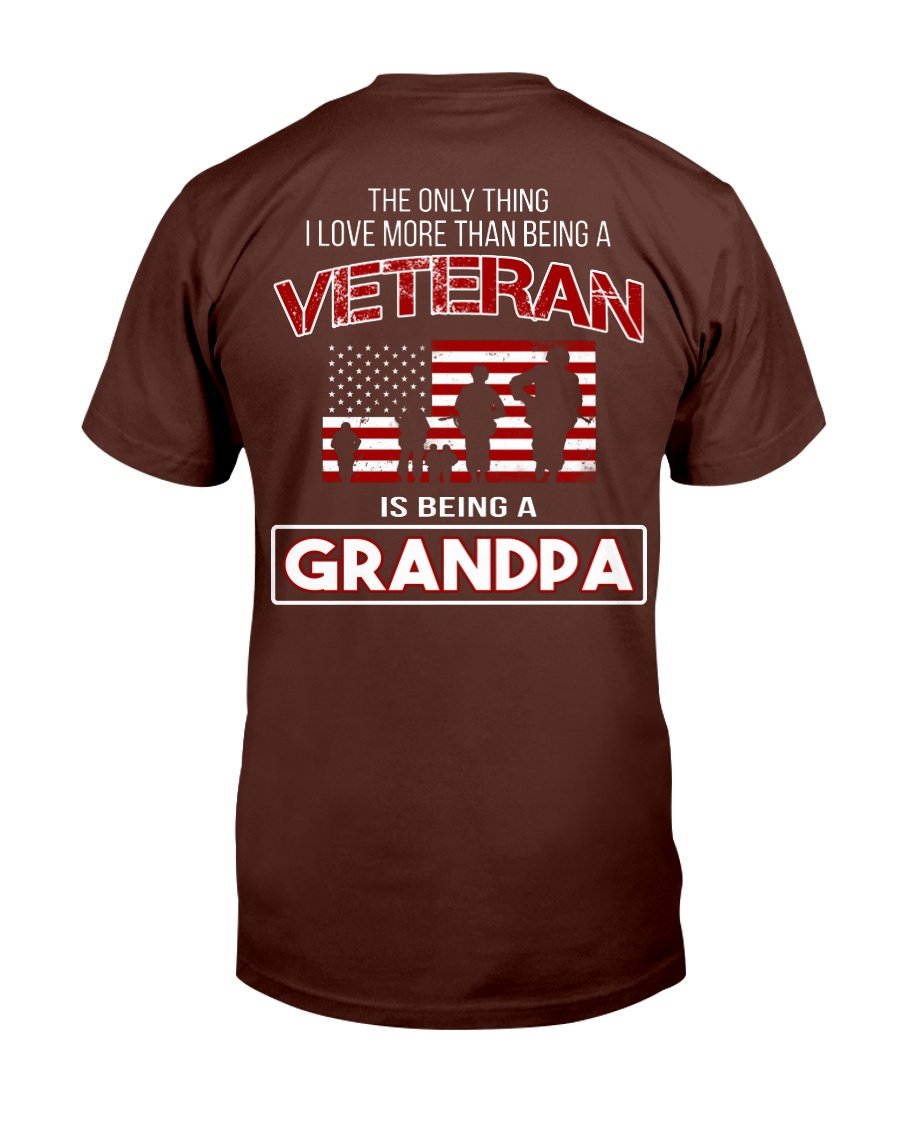 The Only Thing I Love More Thank Being A Veteran Is Being A Grandpa T-Shirt 4 » Cool Gifts for You - Mfamilygift The Only Thing I Love More Thank Being A Veteran Is Being A Grandpa T-Shirt 4