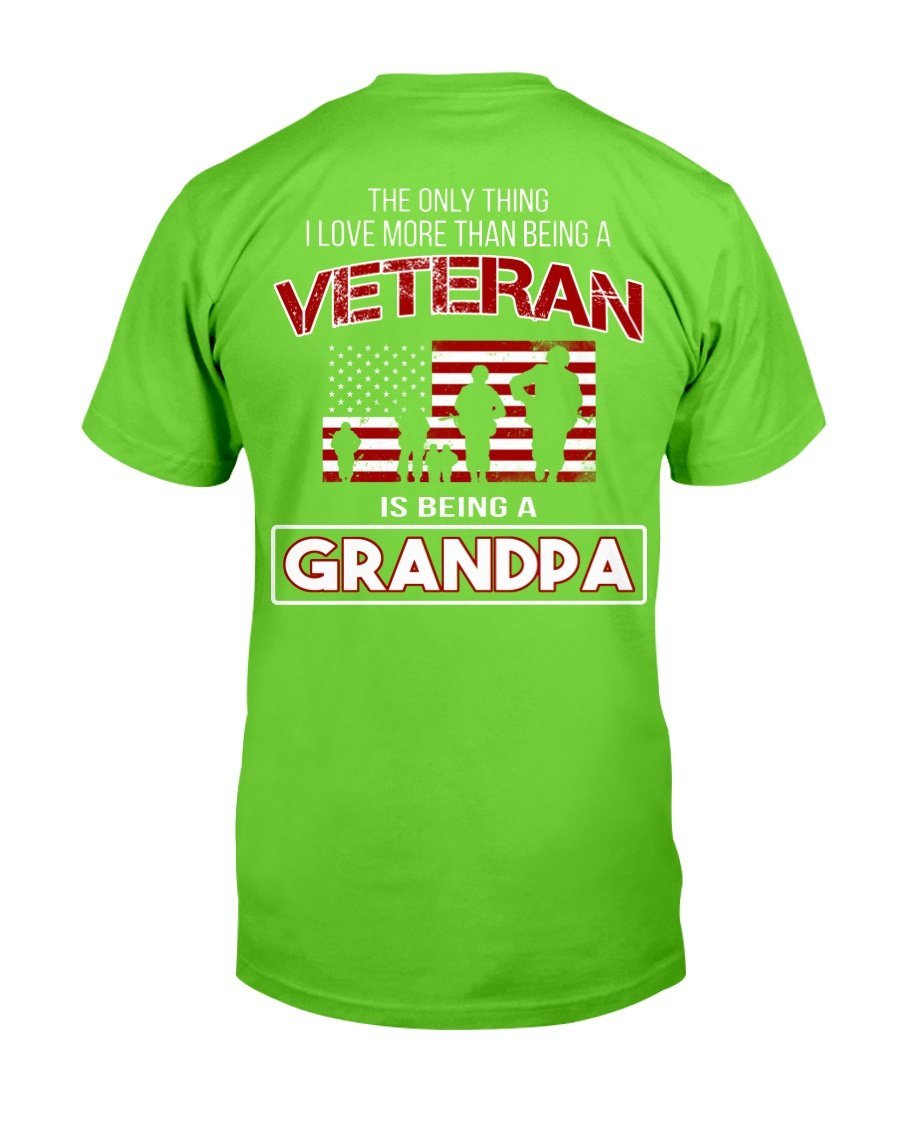 The Only Thing I Love More Thank Being A Veteran Is Being A Grandpa T-Shirt 5 » Cool Gifts for You - Mfamilygift The Only Thing I Love More Thank Being A Veteran Is Being A Grandpa T-Shirt 5