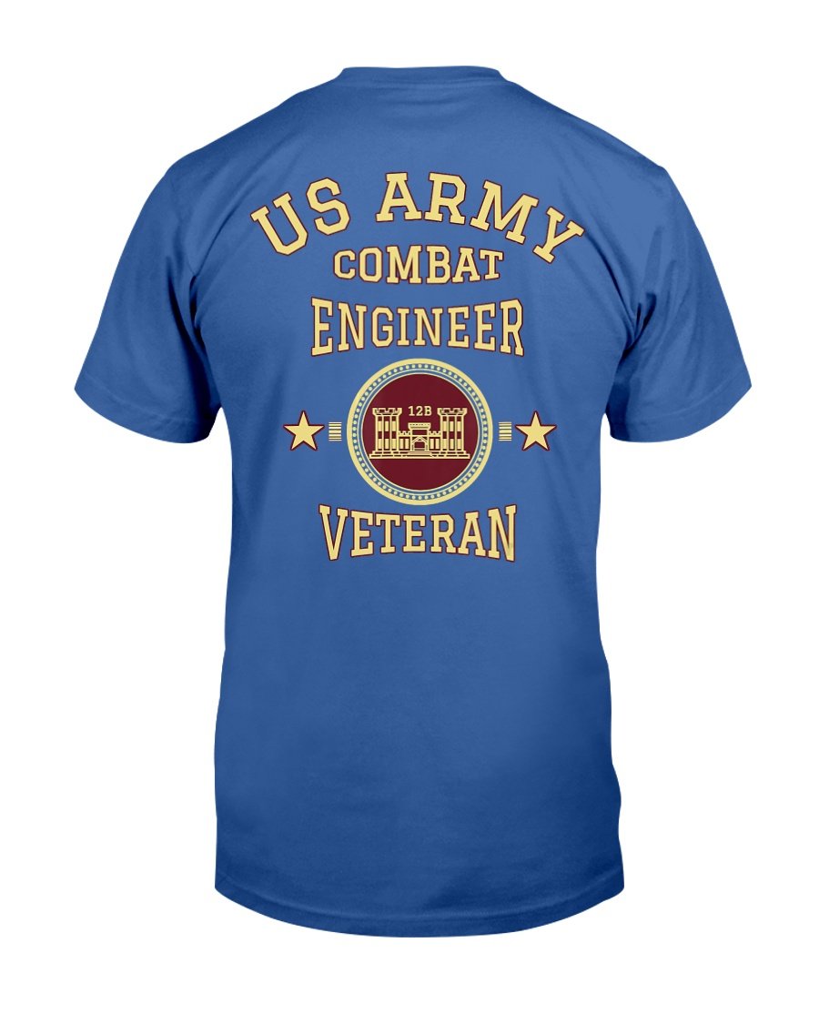 US Army Combat Engineer Veteran T-Shirt 5 » Cool Gifts for You - Mfamilygift US Army Combat Engineer Veteran T-Shirt 5