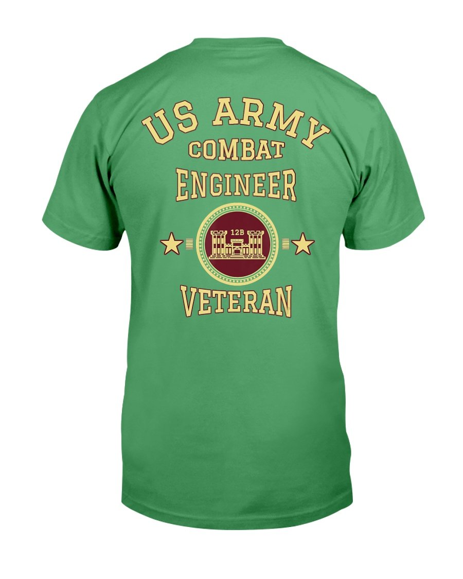 US Army Combat Engineer Veteran T-Shirt 7 » Cool Gifts for You - Mfamilygift US Army Combat Engineer Veteran T-Shirt 7