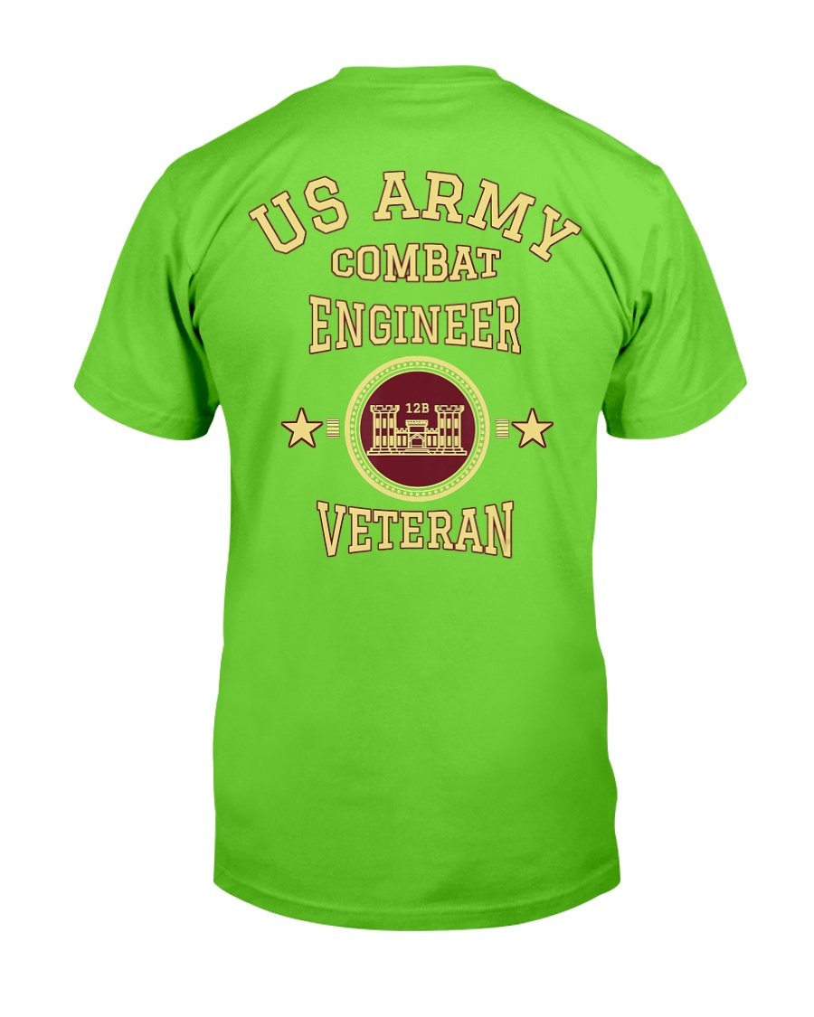 US Army Combat Engineer Veteran T-Shirt 8 » Cool Gifts for You - Mfamilygift US Army Combat Engineer Veteran T-Shirt 8