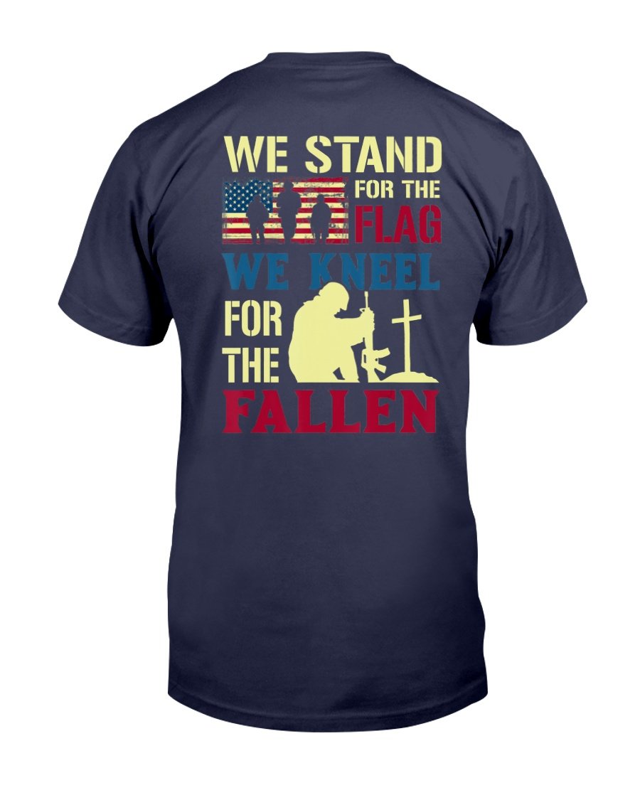 Veterans Shirt We Stand For The Flag We Kneel For The Fallen T-Shirt 1&nbsp;