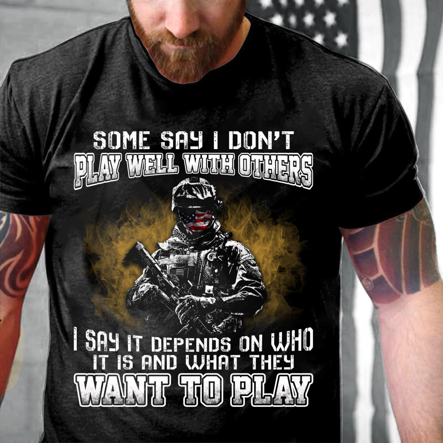 What They Want To Play ATM-TS08 T-Shirt
