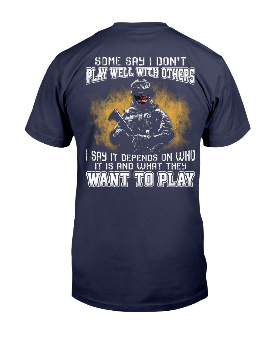 What They Want To Play T-Shirt 1 » Cool Gifts for You - Mfamilygift What They Want To Play T-Shirt 1