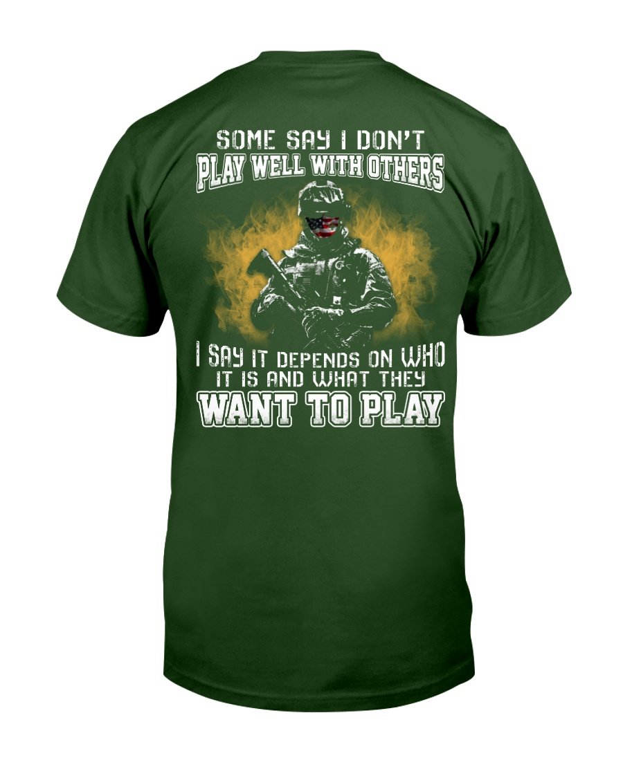 What They Want To Play T-Shirt 2 » Cool Gifts for You - Mfamilygift What They Want To Play T-Shirt 2