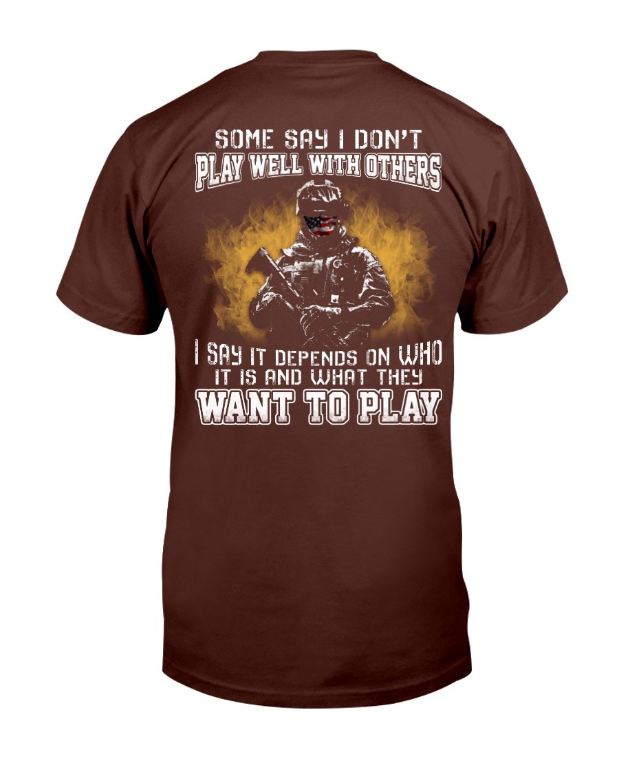 What They Want To Play T-Shirt 3 » Cool Gifts for You - Mfamilygift What They Want To Play T-Shirt 3