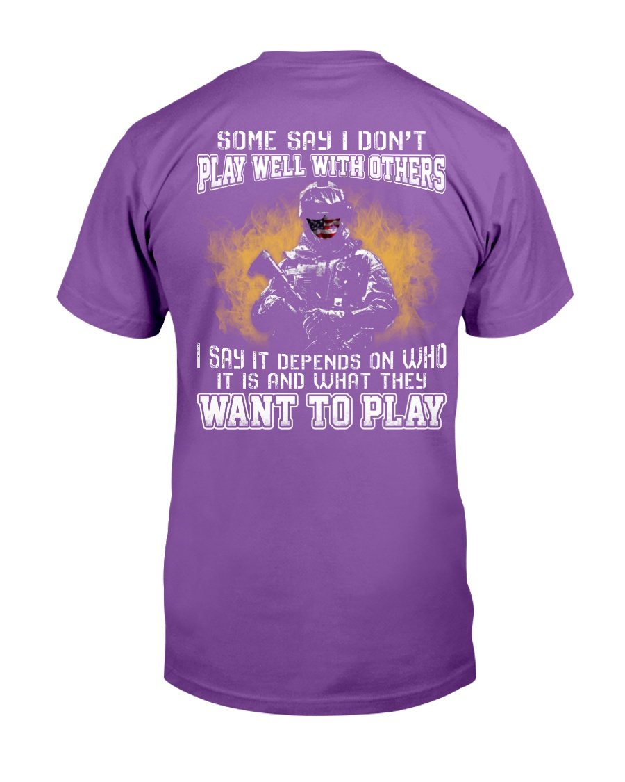 What They Want To Play T-Shirt 4 » Cool Gifts for You - Mfamilygift What They Want To Play T-Shirt 4