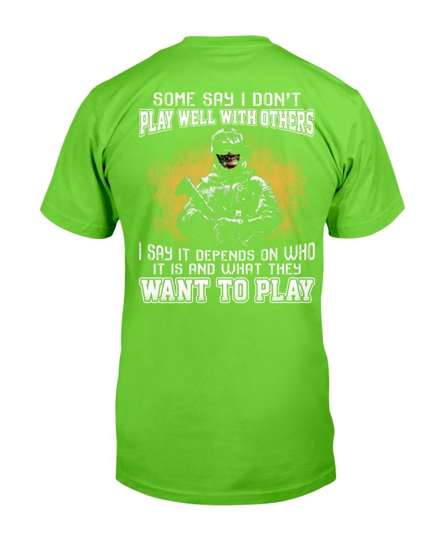 What They Want To Play T-Shirt 7 » Cool Gifts for You - Mfamilygift What They Want To Play T-Shirt 7
