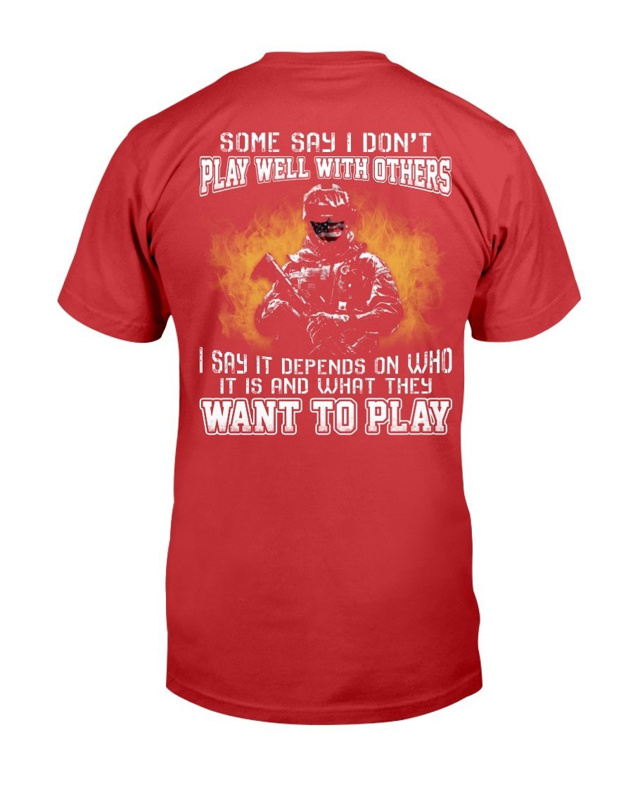 What They Want To Play T-Shirt 8 » Cool Gifts for You - Mfamilygift What They Want To Play T-Shirt 8