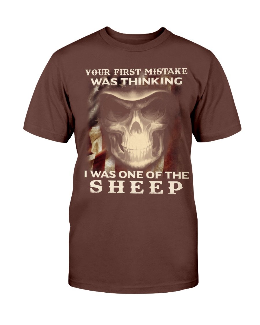 Your First Mistake Was Thinking I Was One Of The Sheep T-Shirt 2 » Cool Gifts for You - Mfamilygift Your First Mistake Was Thinking I Was One Of The Sheep T-Shirt 2