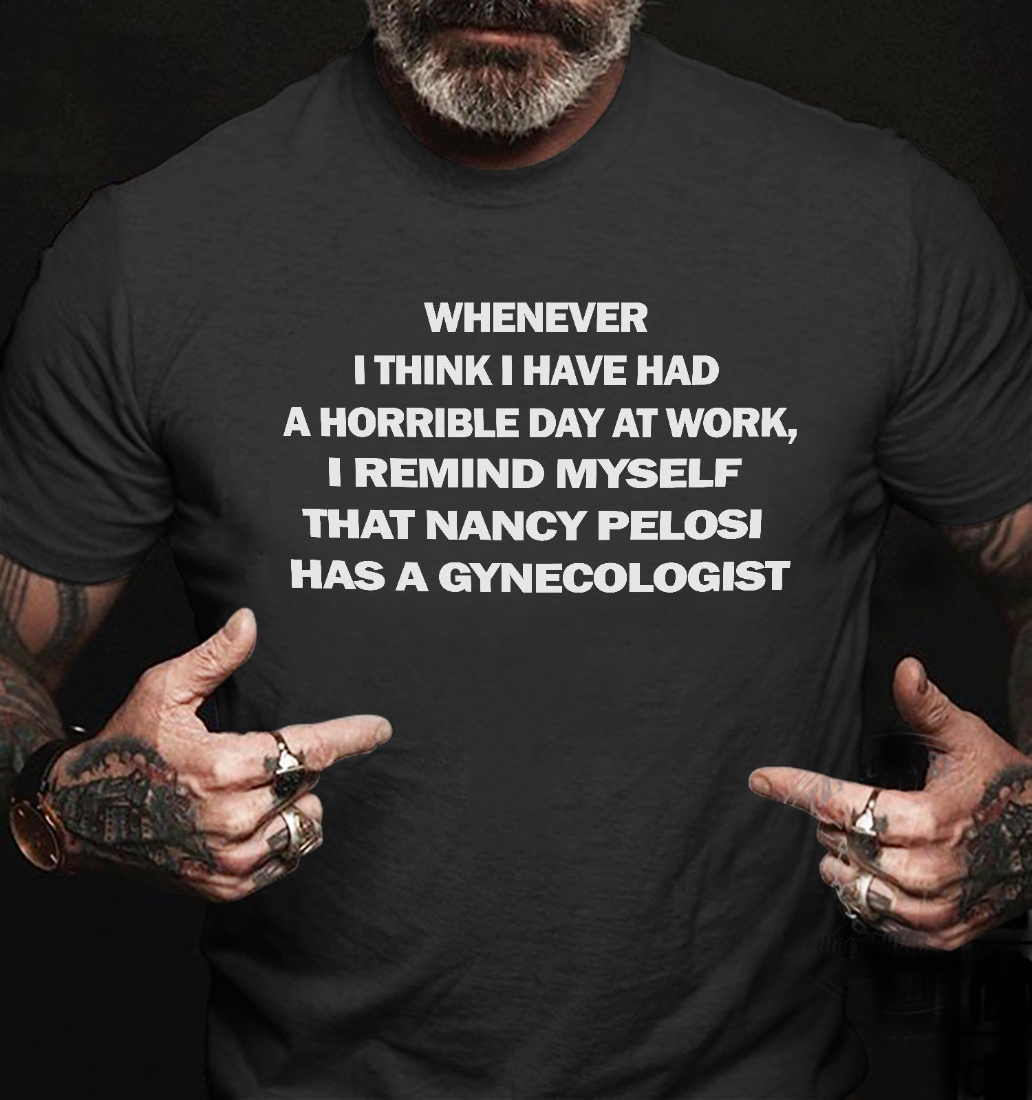 Whenever I think I Have Had A Horrible Day At Work T-Shirt KM1708 Whenever I think I Have Had A Horrible Day At Work T-Shirt KM1708