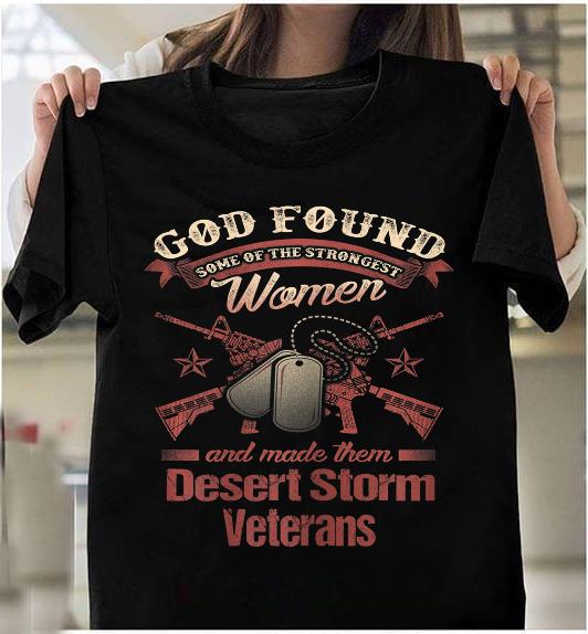 Women Veteran Operation Desert Storm Persian Gulf War T-Shirt Women Veteran Operation Desert Storm Persian Gulf War T-Shirt