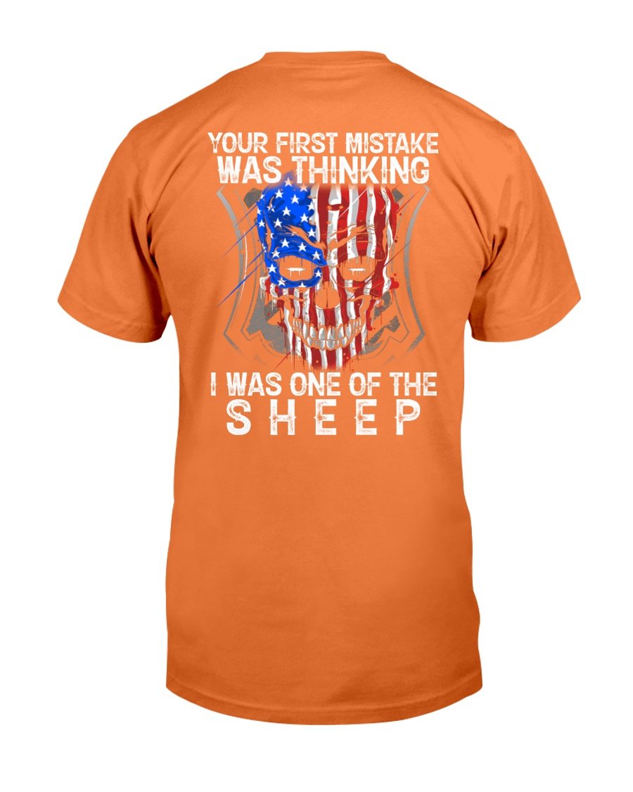 Your First Mistake Was Thinking I Was One Of The Sheep T-Shirt 4 » Cool Gifts for You - Mfamilygift Your First Mistake Was Thinking I Was One Of The Sheep T-Shirt 4