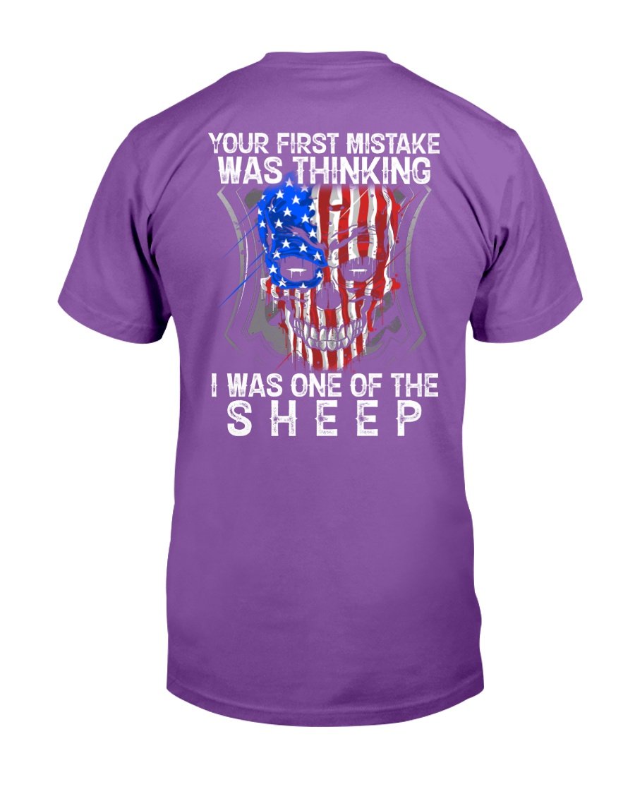 Your First Mistake Was Thinking I Was One Of The Sheep T-Shirt 6 » Cool Gifts for You - Mfamilygift Your First Mistake Was Thinking I Was One Of The Sheep T-Shirt 6