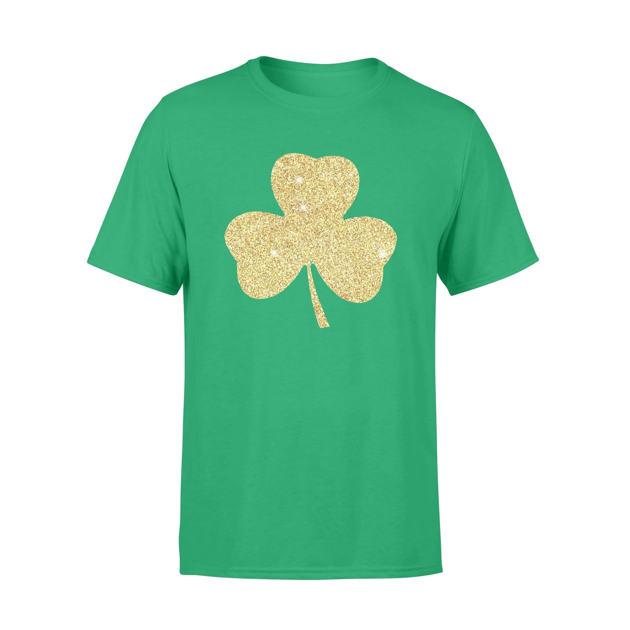 Glitter clover st patricks day shirt DS ? GST