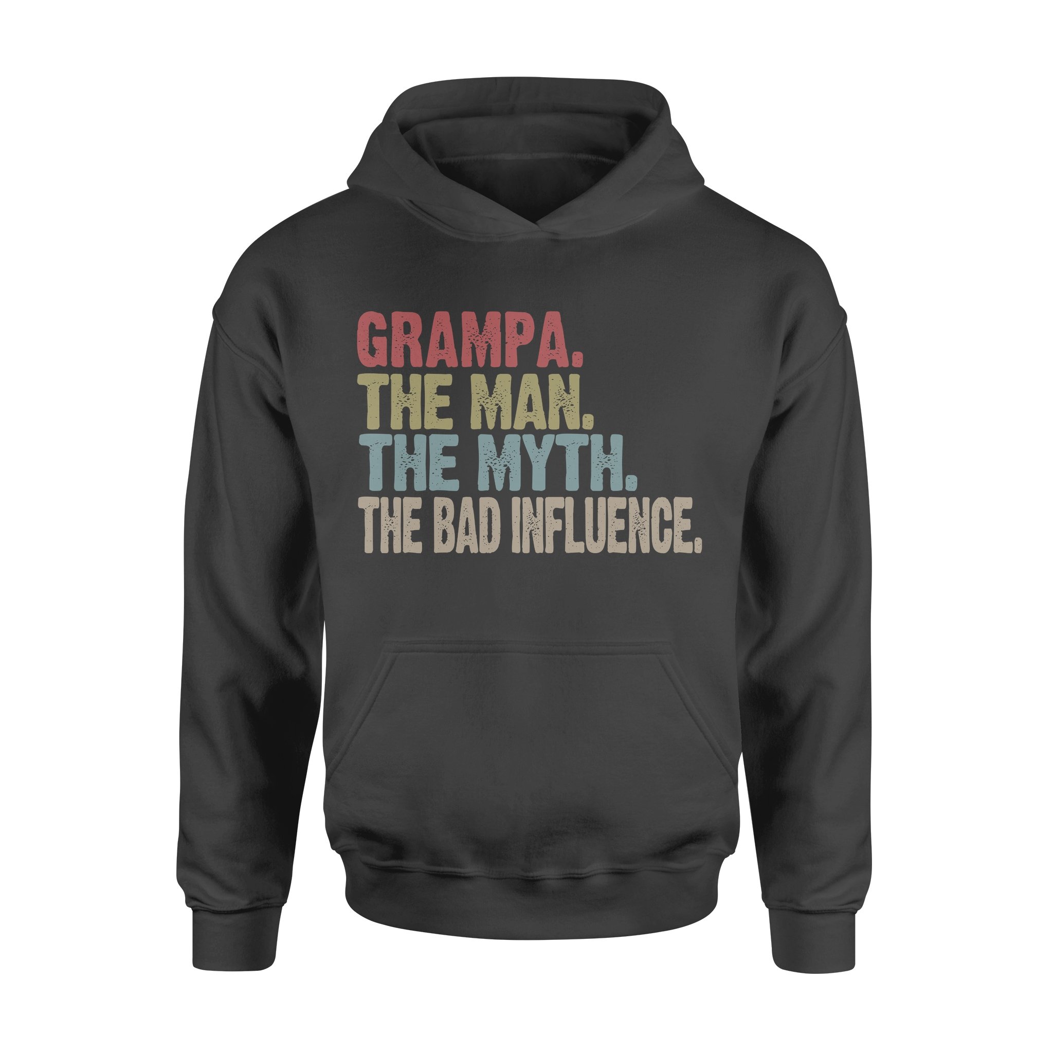 GRAMPA. THE MAN. THE MYTH. THE BAD INFLUENCE, GIFTS FOR GRANDPA,GRANDPA SHIRT,GRANDPA GIFTS,FATHER?S DAY GIFT,PLUS SIZE SHIRT