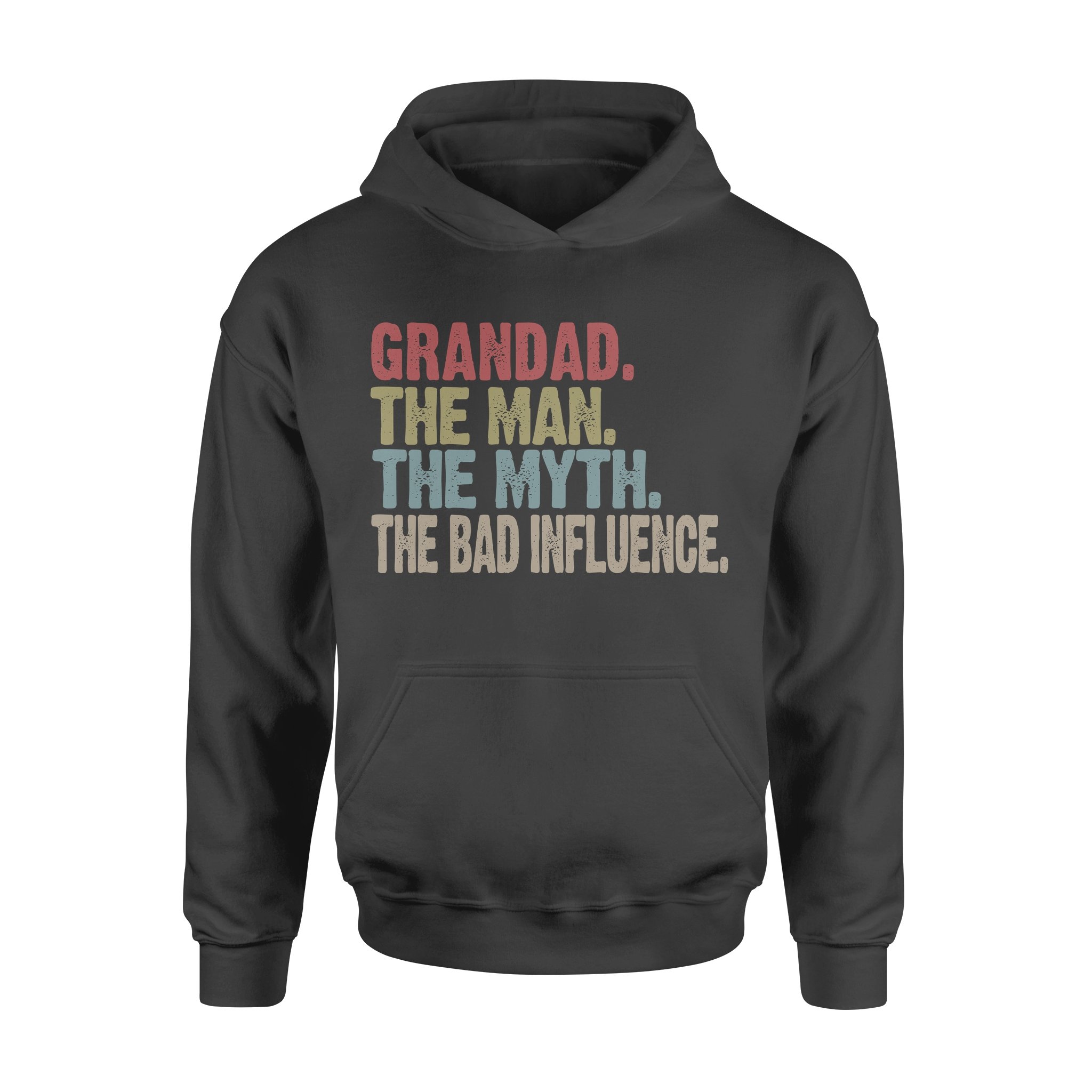 GRANDDAD. THE MAN. THE MYTH. THE BAD INFLUENCE, GIFTS FOR GRANDPA,GRANDPA SHIRT,GRANDPA GIFTS,FATHER?S DAY GIFT,PLUS SIZE SHIRT
