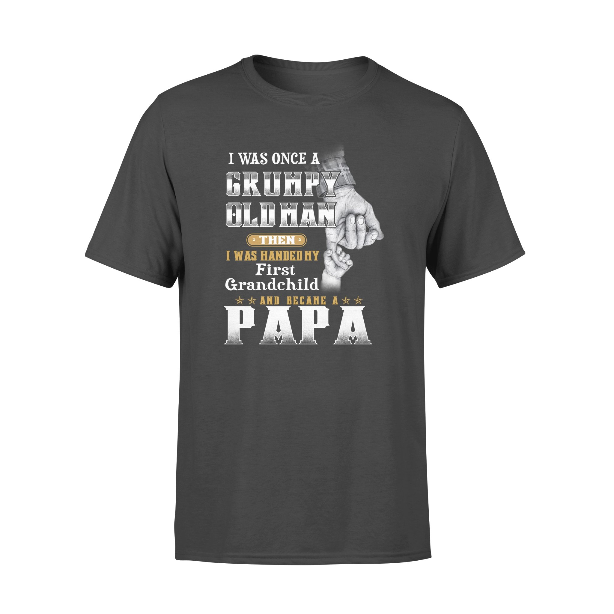Grumpy Oldman Shirt, Papa Shirt, Dad Shirt, Plus size shirt, Black shirt for Dad, Gift gor Dad