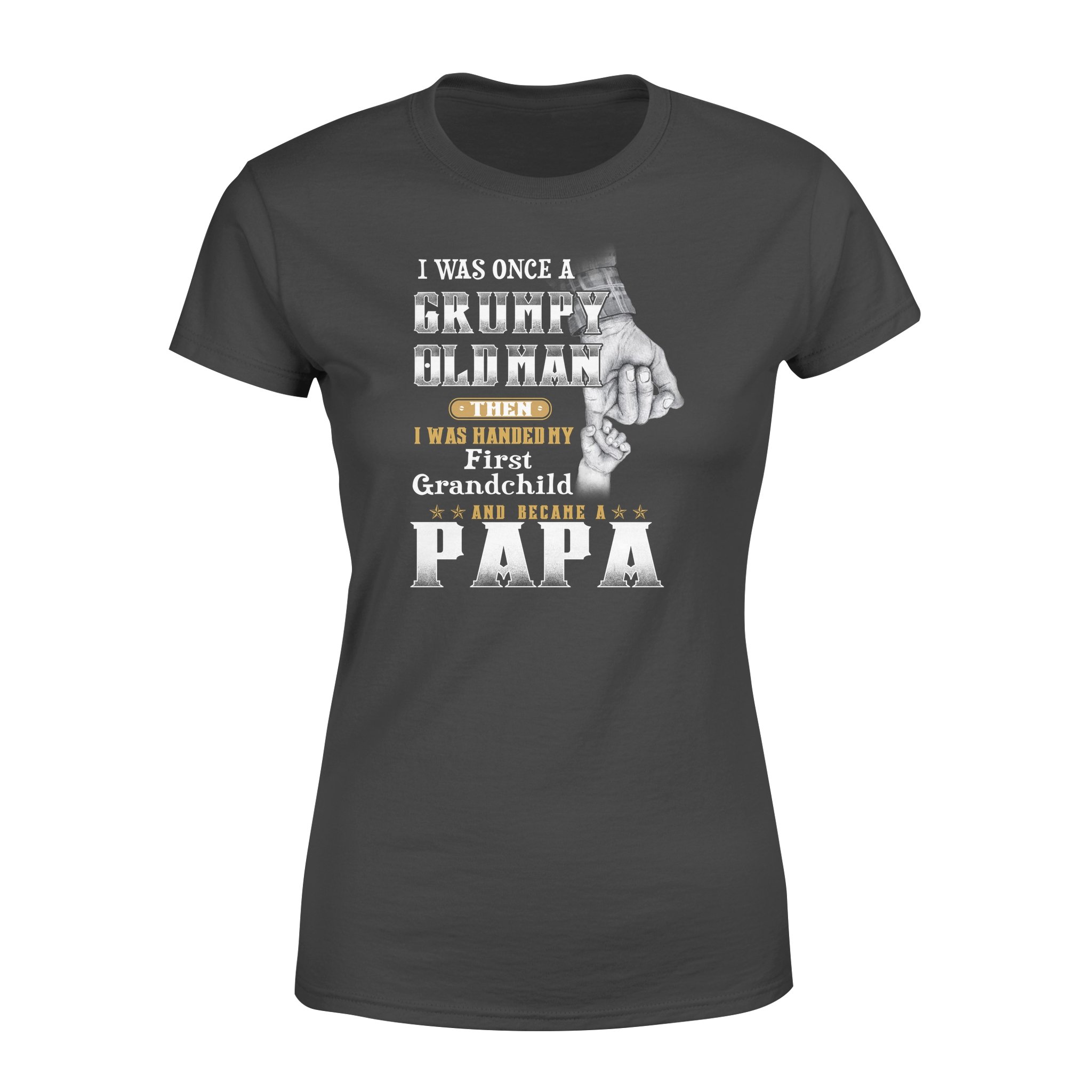 Grumpy Oldman Shirt, Papa Shirt, Dad Shirt, Plus size shirt, Black shirt for Dad, Gift gor Dad
