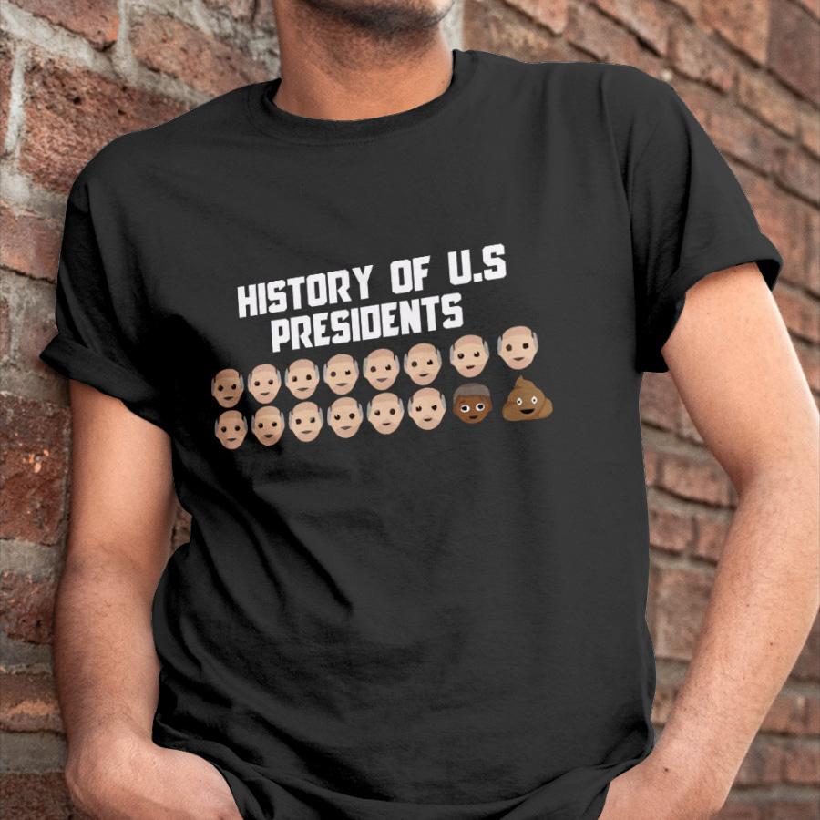 History of us presidents trump funny t shirt ? GST