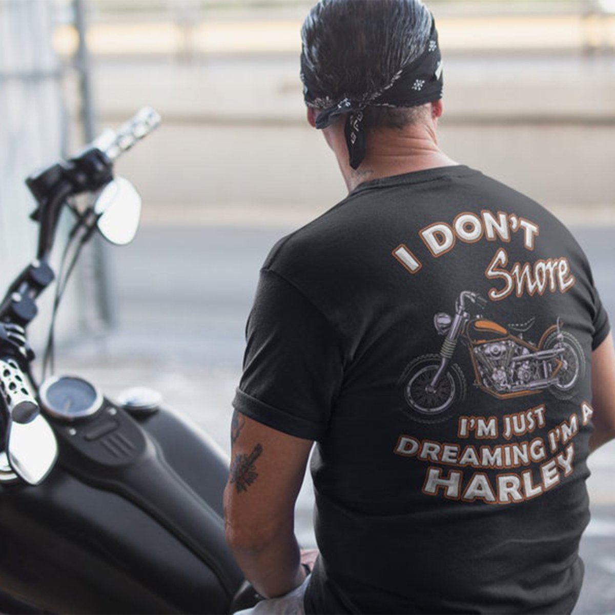 I Don?t Snore, I Dream I?m a Harley Motorcycle Tumbler, Perfect Motorcycle Gifts