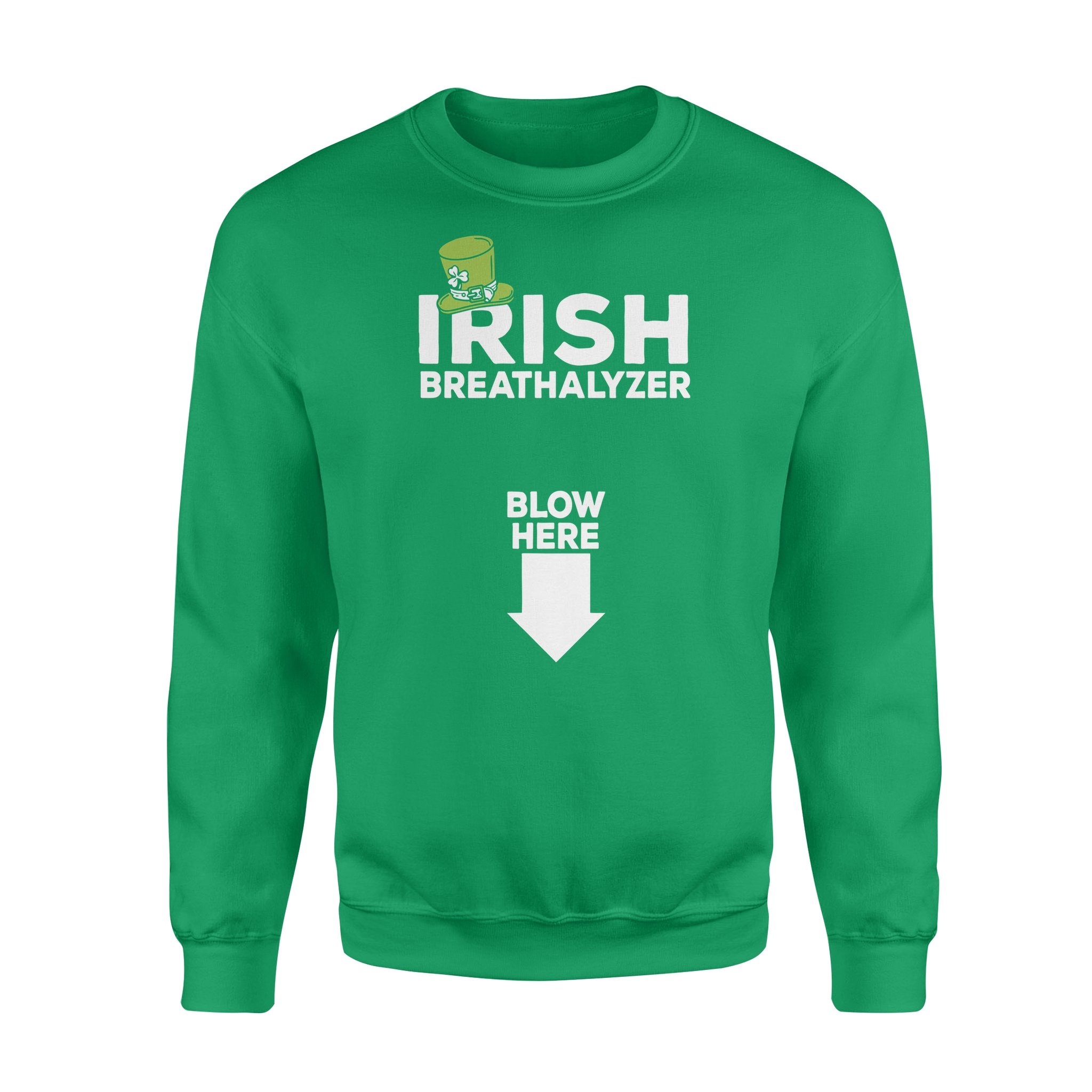 Irish breathalyzer Blow here shirt ? GST