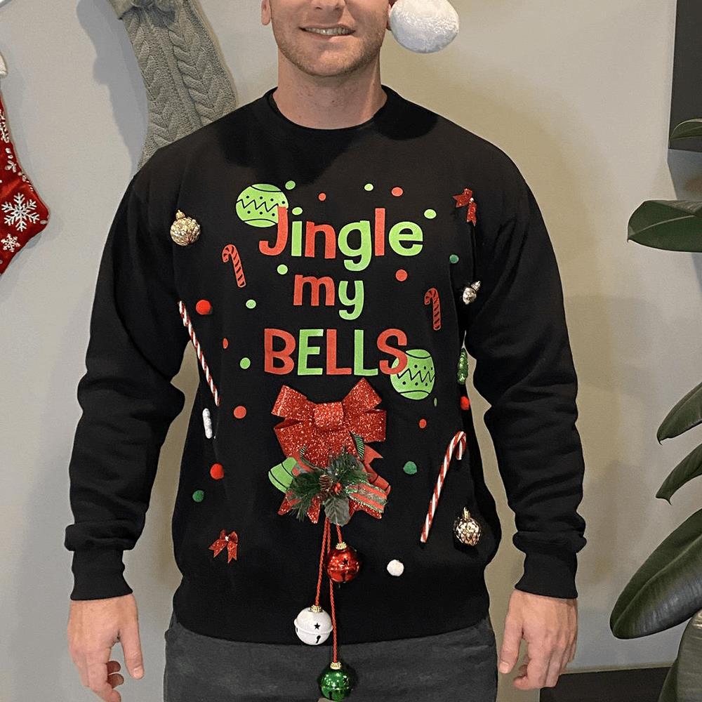 Jingle My Bells Ugly Christmas Sweater