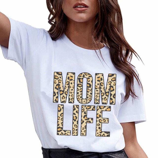 Leopard mom life shirt ? GST