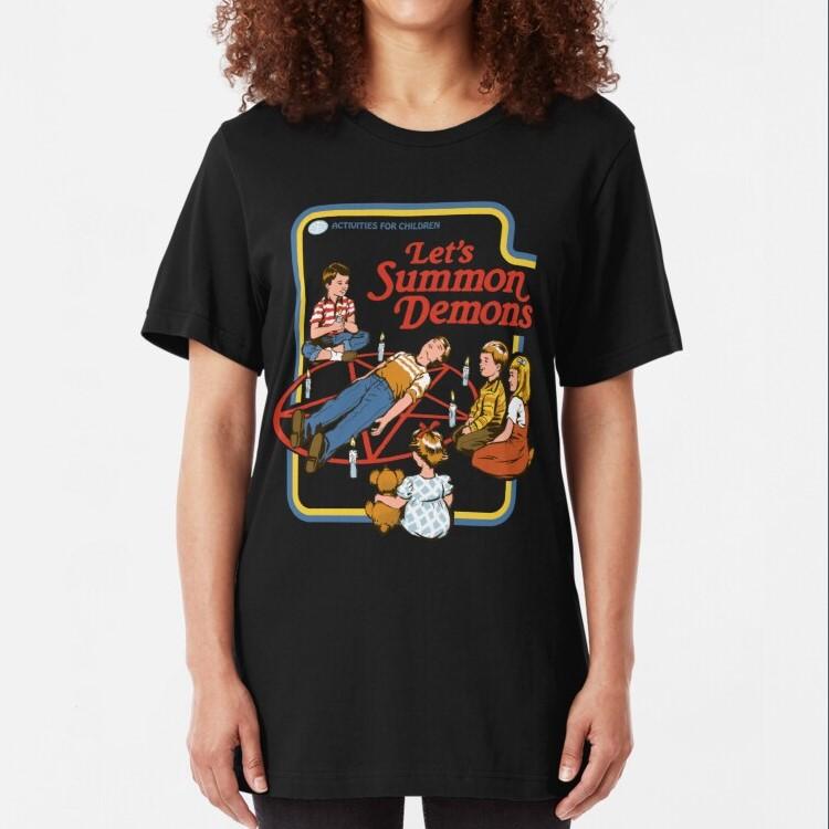 Let?s summon demons t-shirt ? GST